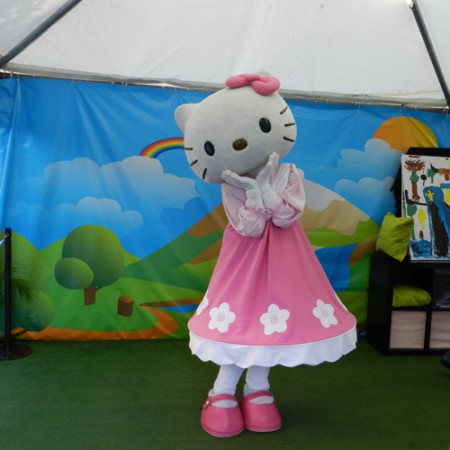 Mascote Hello Kitty